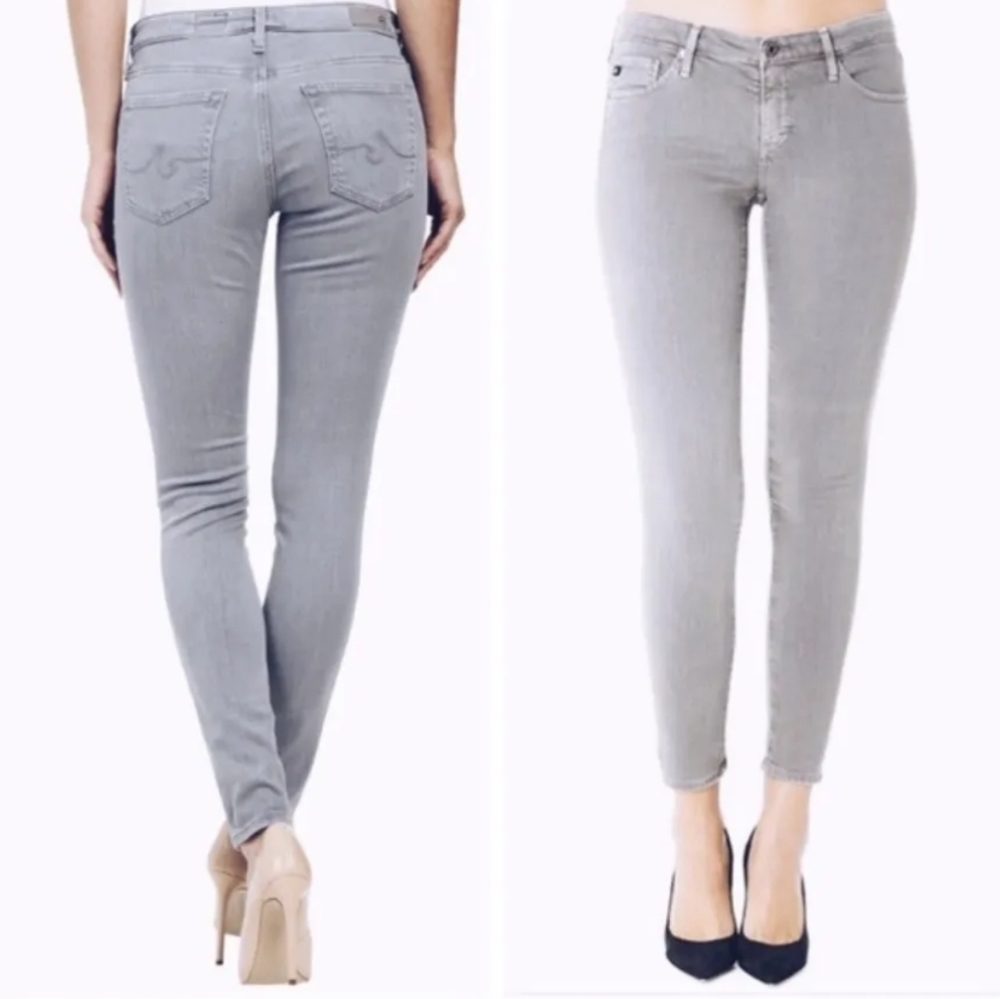 AG Jeans the Stevie Ankle Slim Straight Leg Jeans